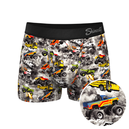 The Here Be Monsters | Monster Truck Ball Hammock® Pouch Trunks Underwear