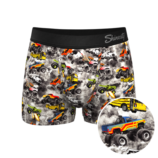 The Here Be Monsters | Monster Truck Ball Hammock® Pouch Trunks Underwear