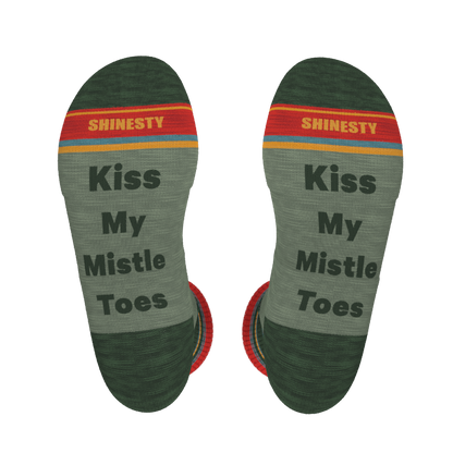 The Holiday Smooch | Western Holiday Heel Hammock™ Crew Socks