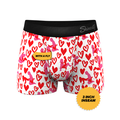 The Hot-Blooded Handbook | Valentines Ball Hammock® Pouch Trunks Underwear