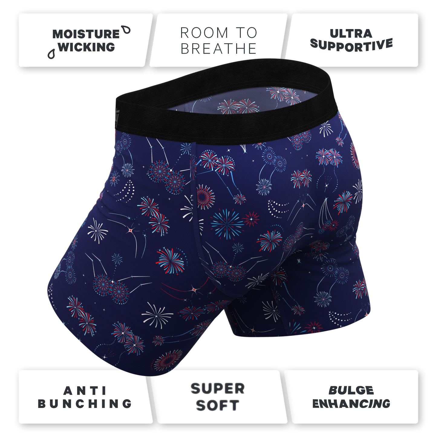 The Summer 2024 Pack | Ball Hammock® Pouch Boxer Briefs with Fly 5 Pack