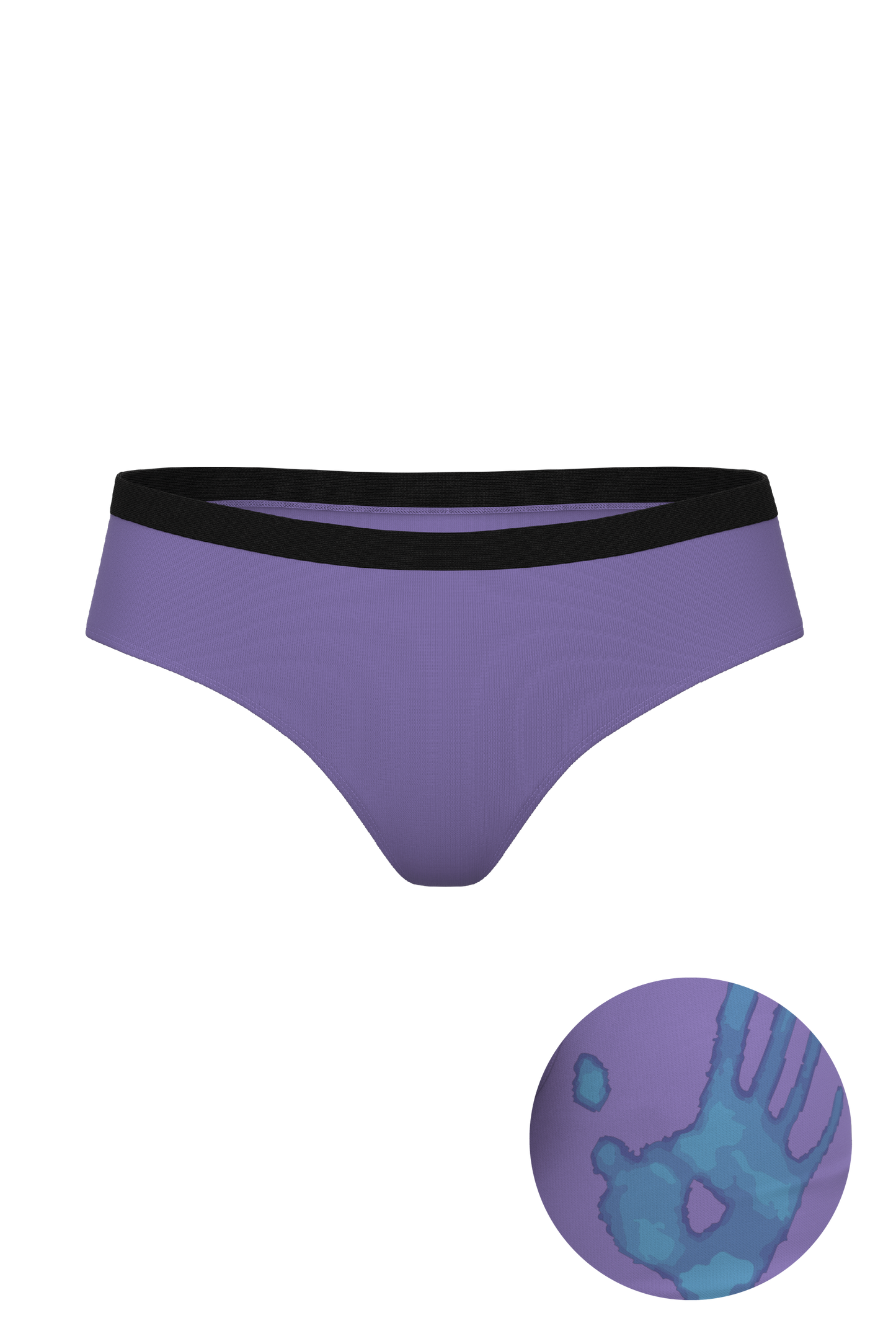 The Hot & Bothered | Color Changing Hyper Color Cheeky Underwear