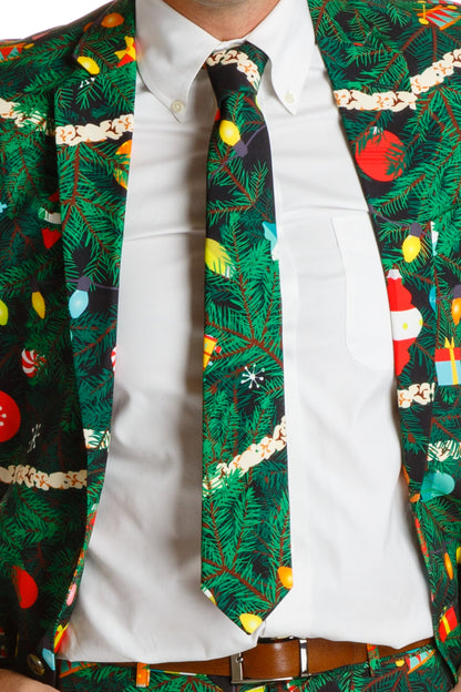 The Christmas Tree Camo | Christmas Tree Print Tie