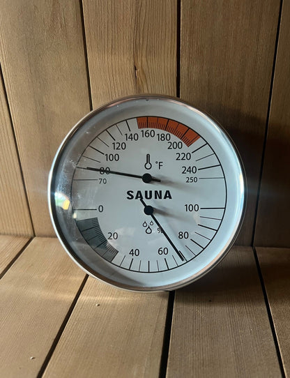 Sauna Thermometer/Hygrometer