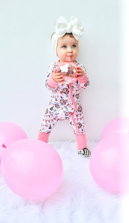 DISCO BIRTHDAY GIRL DREAM ROMPER