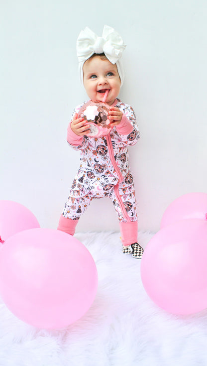 DISCO BIRTHDAY GIRL DREAM ROMPER