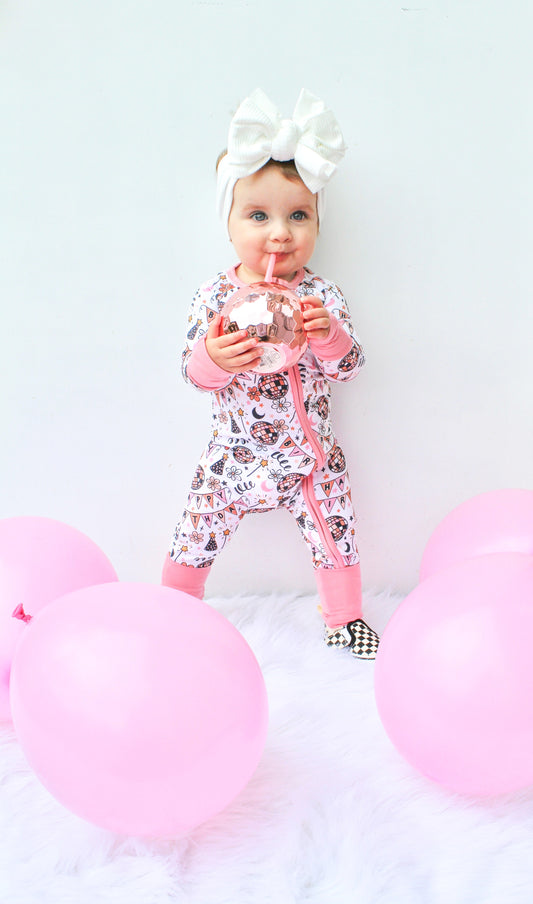 DISCO BIRTHDAY GIRL DREAM ROMPER