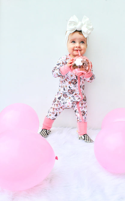 DISCO BIRTHDAY GIRL DREAM ROMPER