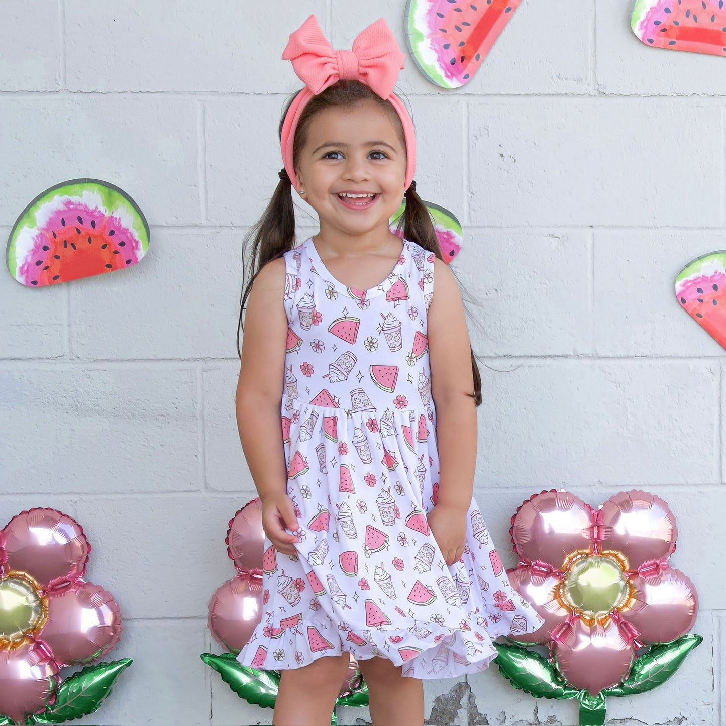 SWEET SUMMERTIME DREAM RUFFLE DRESS