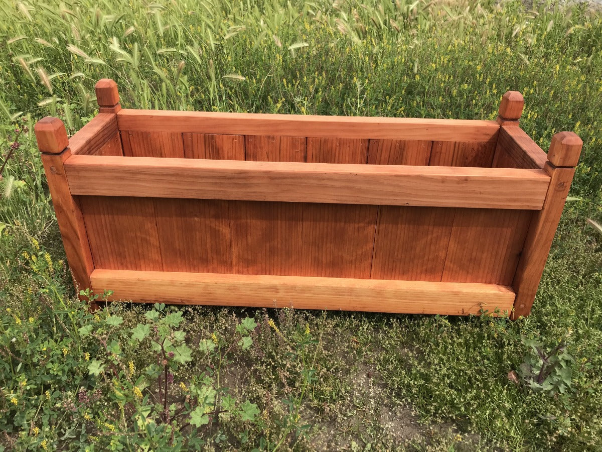 Garden Redwood Solid Planter Box