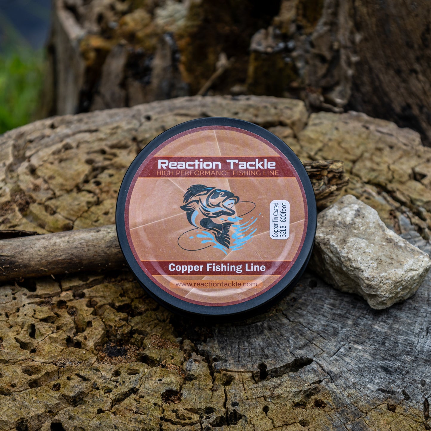 Reaction Tackle Copper Fishing Line - Trolling Wire - Tin Coated