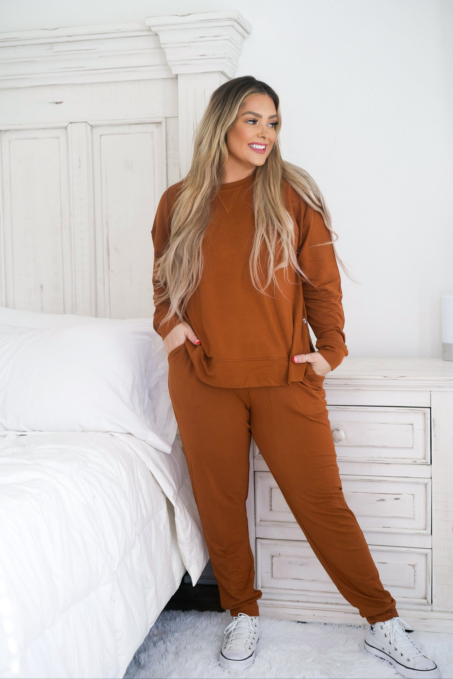 COPPER TERRY DREAM WOMEN'S JOGGERS