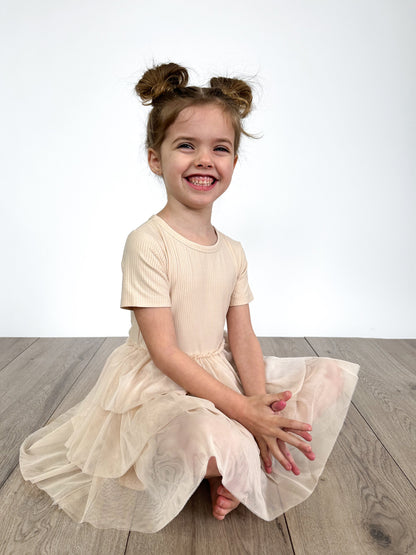 OAT RIB DREAM TUTU DRESS