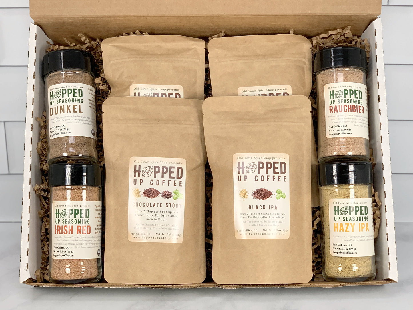 Hopped Up Coffee & Seasonings Gift Box