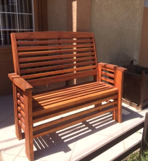 Redwood Garden Bench