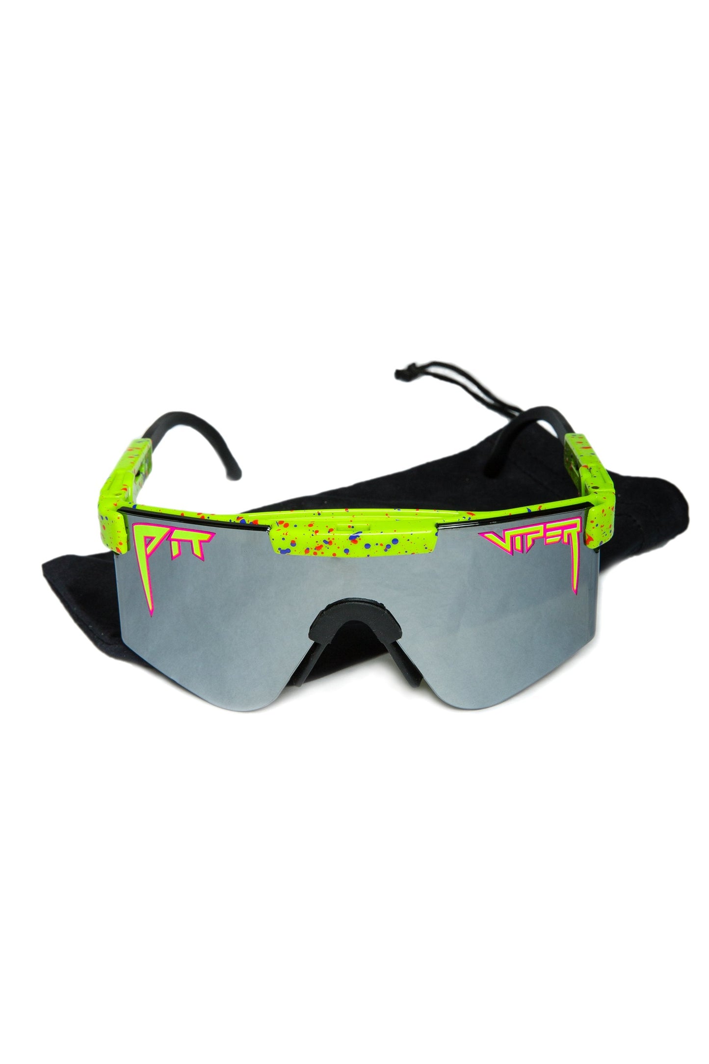 The 1993s | Neon Green Polarized Pit Viper Sunglasses