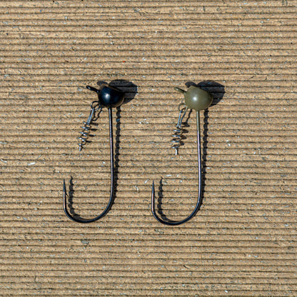 Reaction Tackle Tungsten Stand-Up Shaky Head Jigs (5 pack)