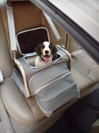 Mr. Peanut's Platinum Series Double Expandable Pet Carrier