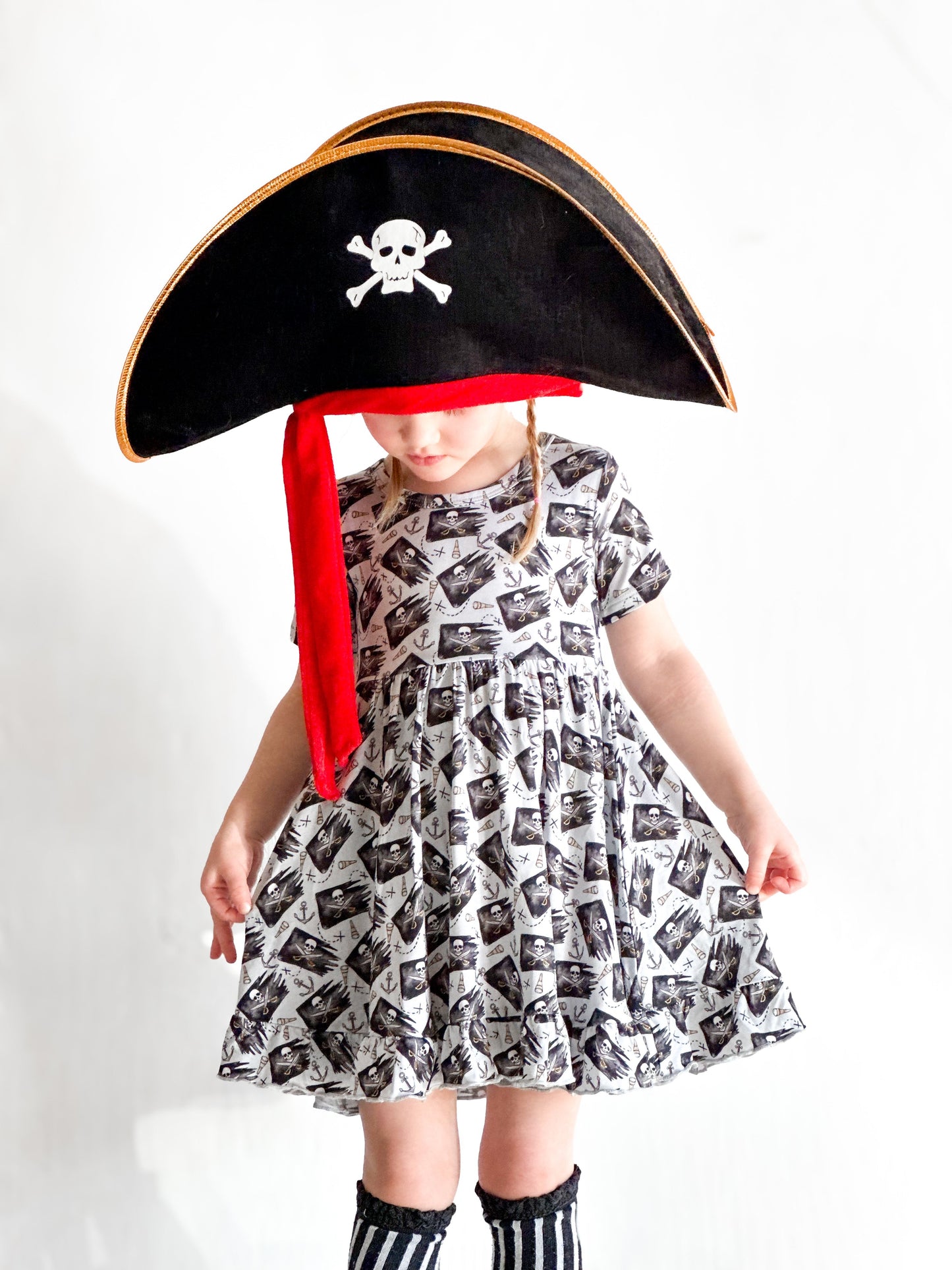 PIRATE CREW DREAM RUFFLE DRESS