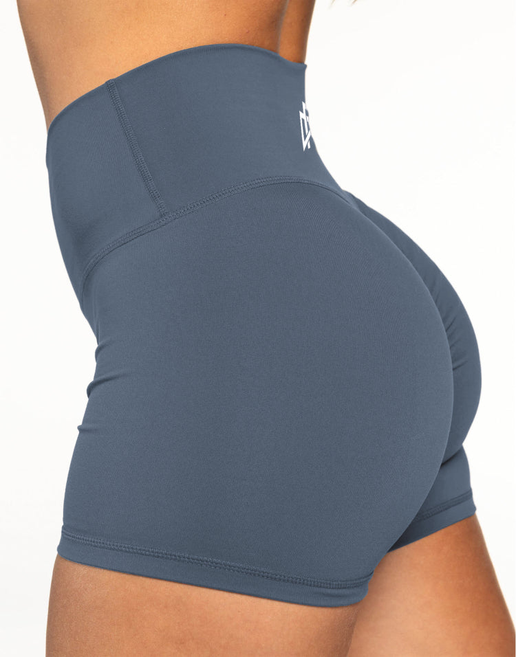 Women's Luxe Seamless Shorts (Gray)