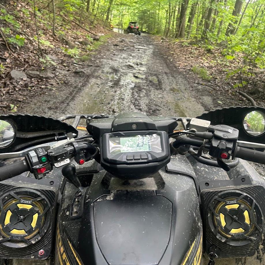 Yamaha Kodiak Bluetooth ATV Speaker Pods - Fender Mounted