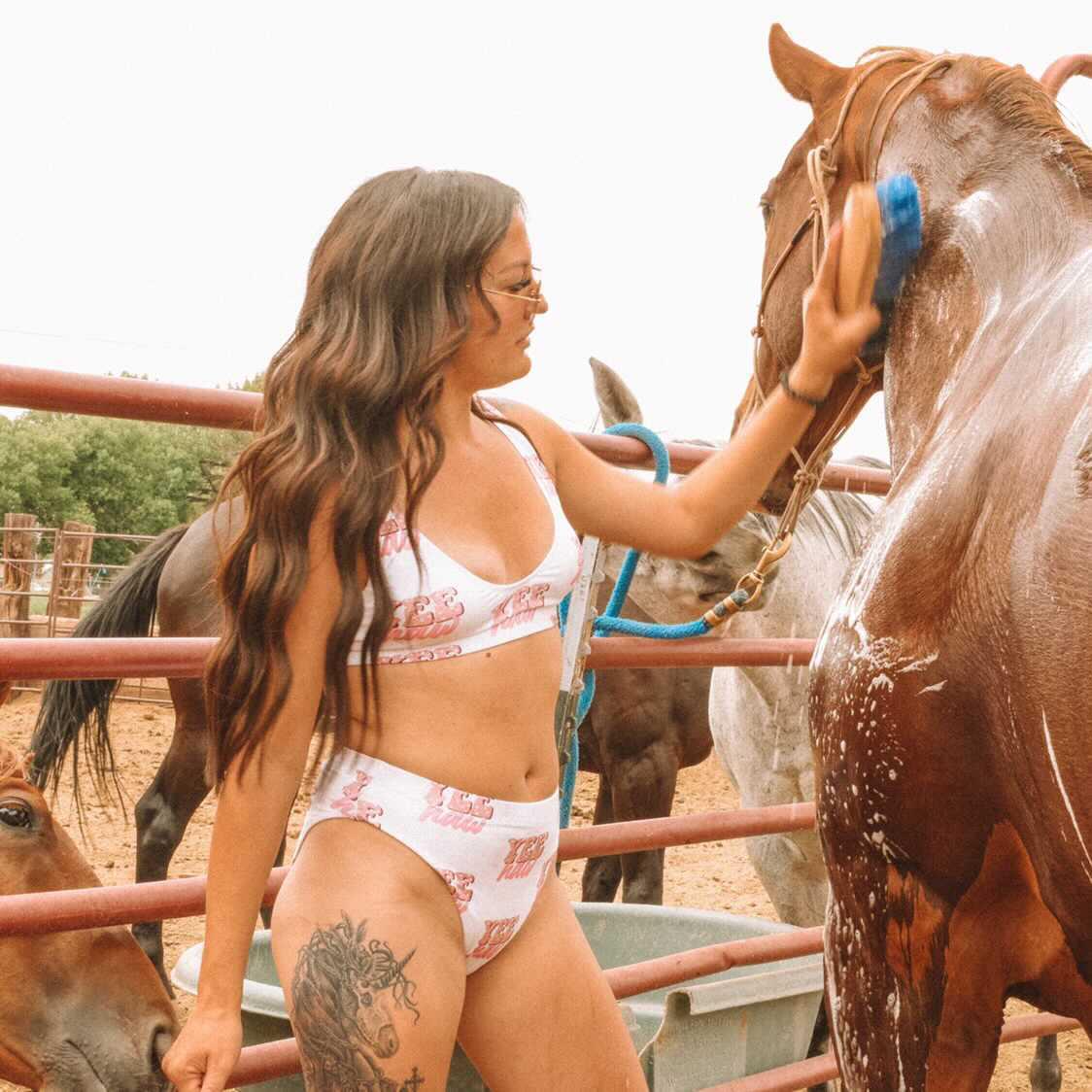 Yeehaw Pink Bikini