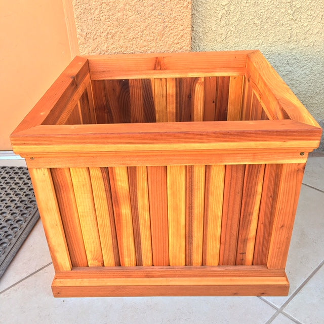 Santa Barbara Redwood Planter Box