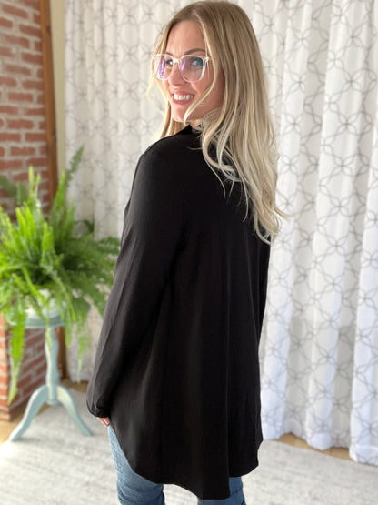 Love Story Cardigan in Black (S)