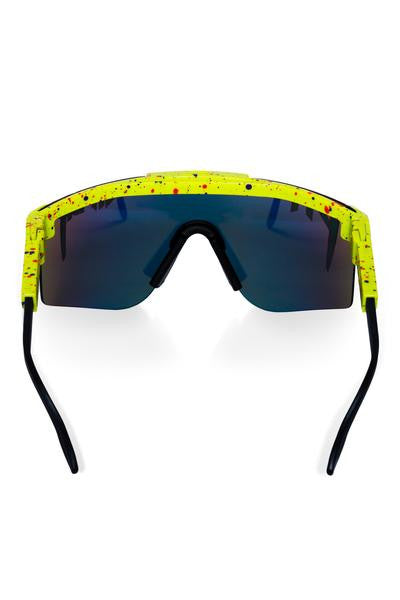 The 1993s | Neon Green Polarized Pit Viper Sunglasses