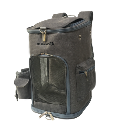 Mr. Peanut's Vancouver Series Backpack Pet Carrier for Smaller Cats and Dogs