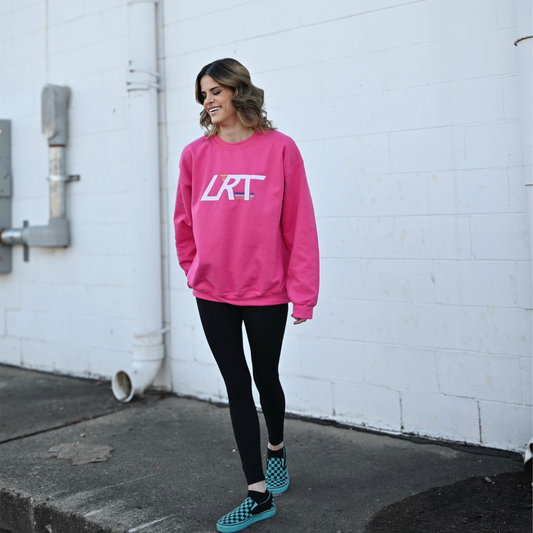 ADULT LRT WINGED LOGO CREW SWEATSHIRT