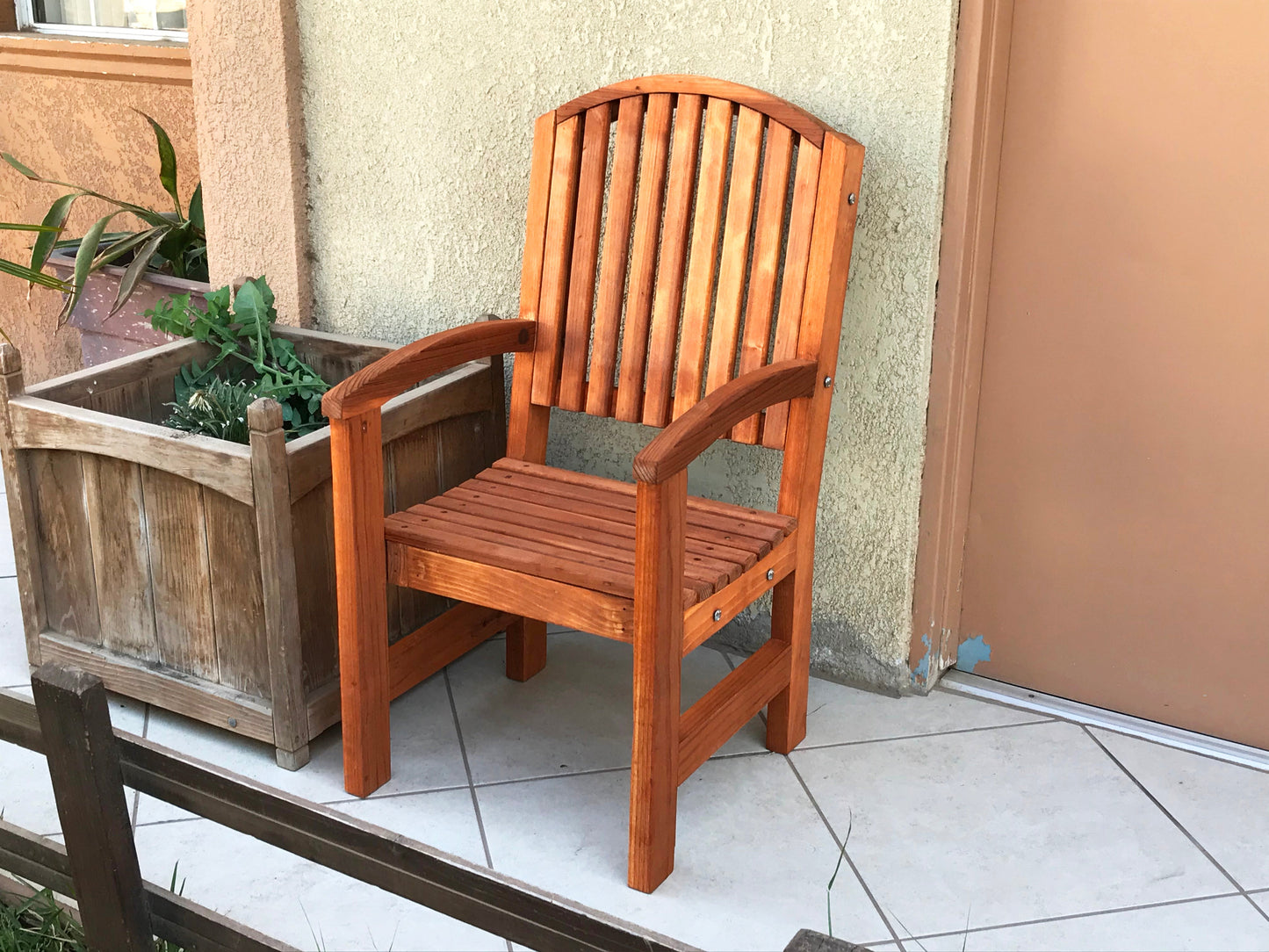 San Francisco Redwood Dining Chair