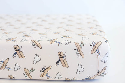 PLANE FUN DREAM CRIB SHEET