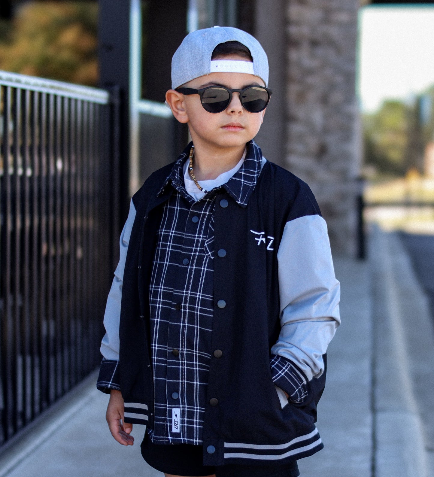 KIDS FLIP SIDE FLANNEL