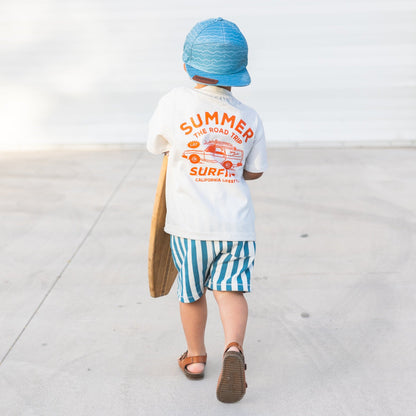 LET'S COAST TEE - ORANGE CRUSH