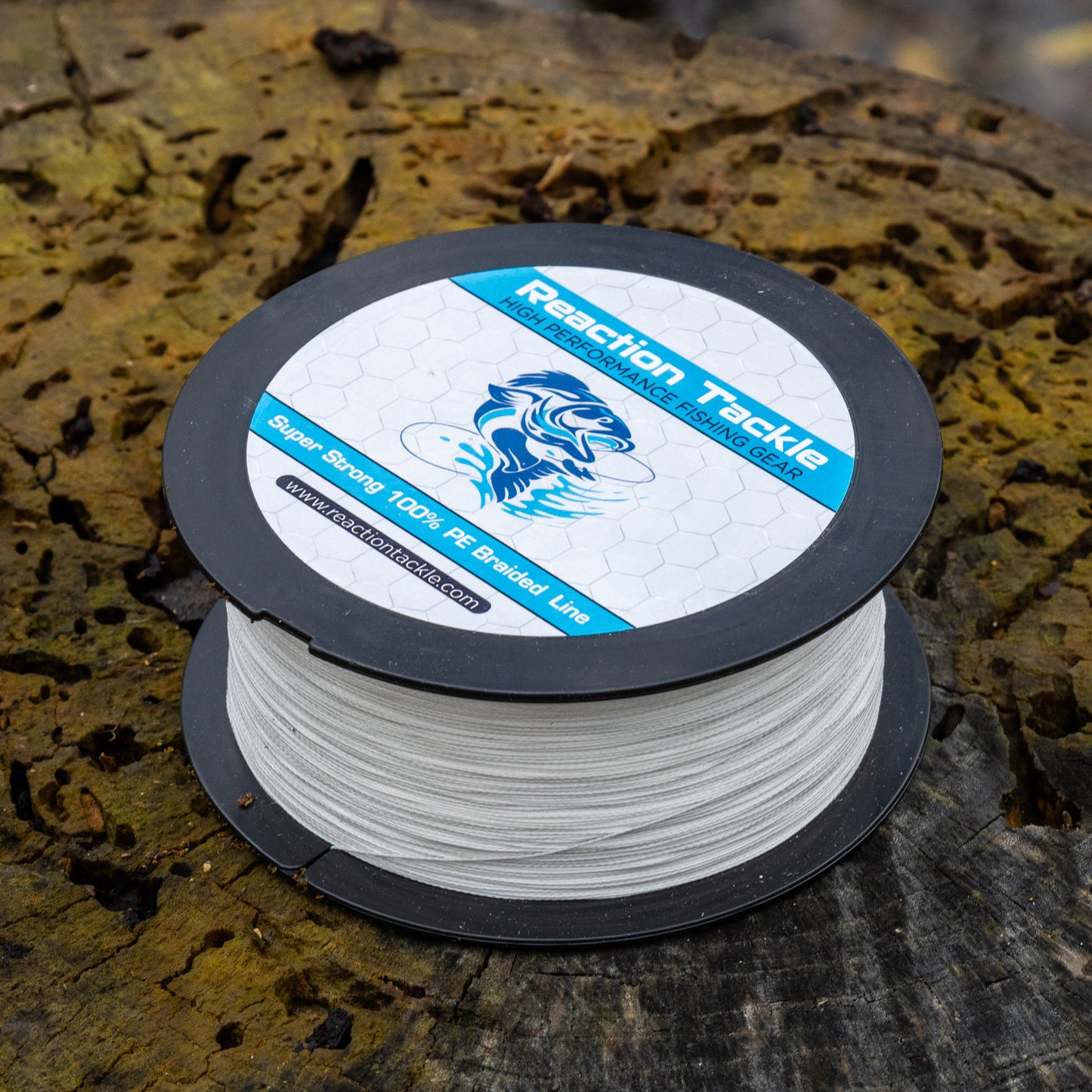 Reaction Tackle Braided Fishing Line - White