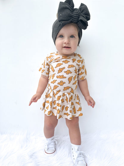 DINO NUGGET DREAM BODYSUIT DRESS