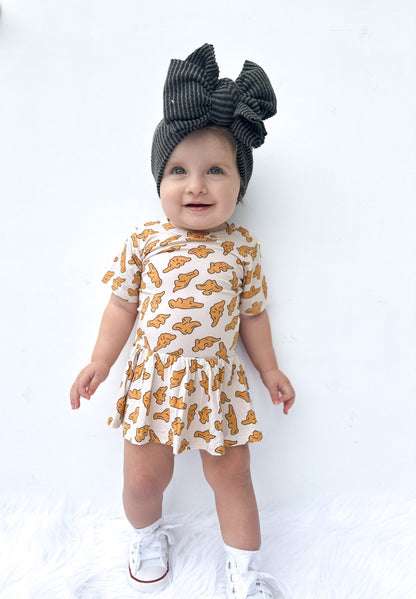 DINO NUGGET DREAM BODYSUIT DRESS