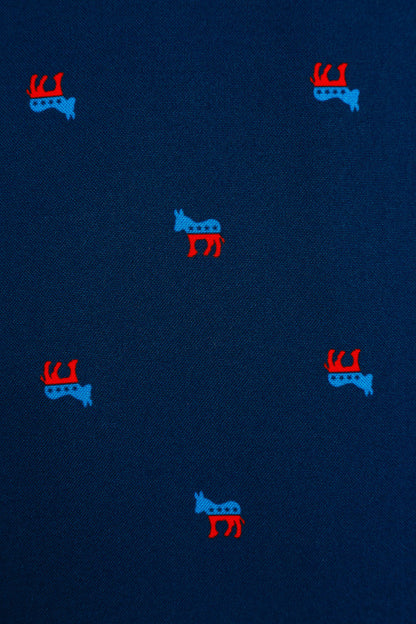 The Democrat | Donkey Print Democrat Suit