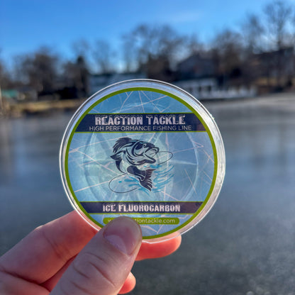 Reaction Tackle Ice Fluorocarbon Fishing Line or Leader