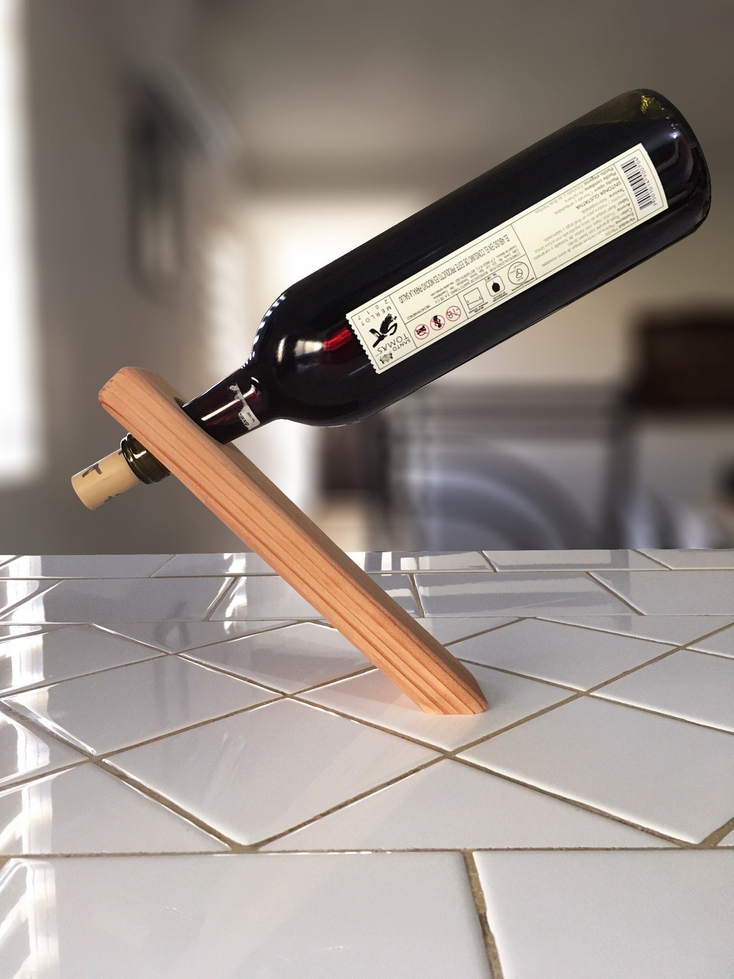 Redwood Wine Holder