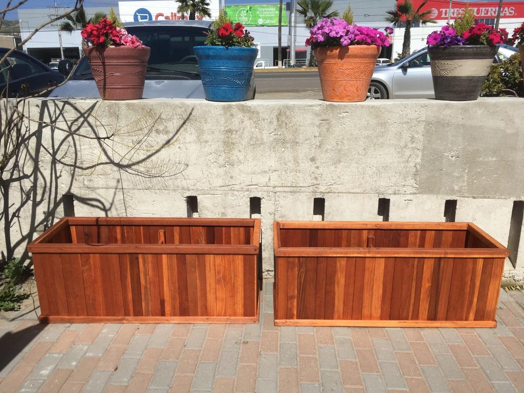 Santa Clara Redwood Planter Box