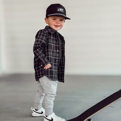 KIDS FLIP SIDE FLANNEL