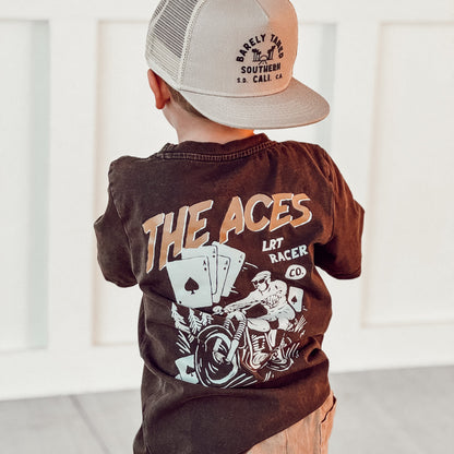 LIMITED EDITION ACES SHORT SLEEVE TEE - CACAO