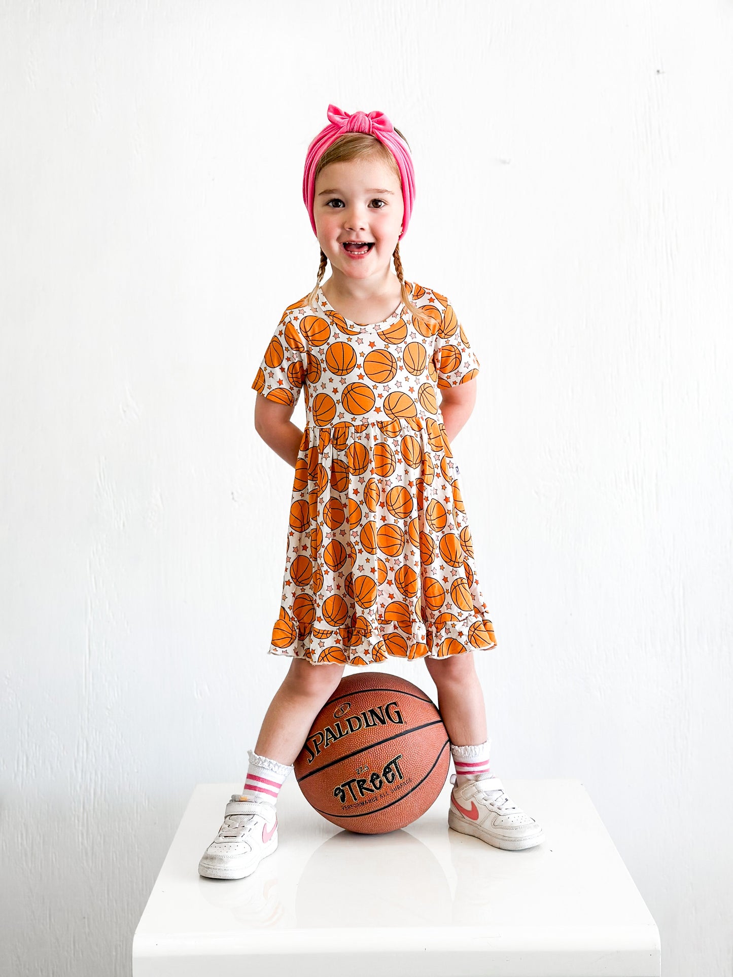 GAME TIME DREAM RUFFLE DRESS