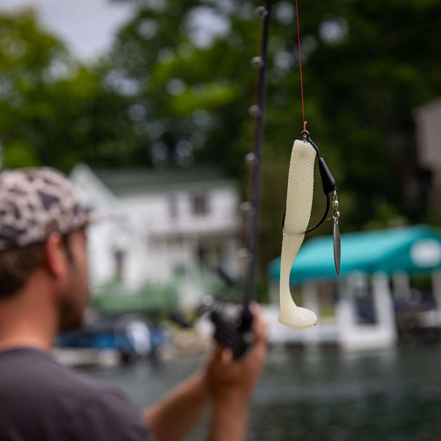 Reaction Tackle Bladed/Tungsten Weighted Swimbait Hooks- 3-Pack