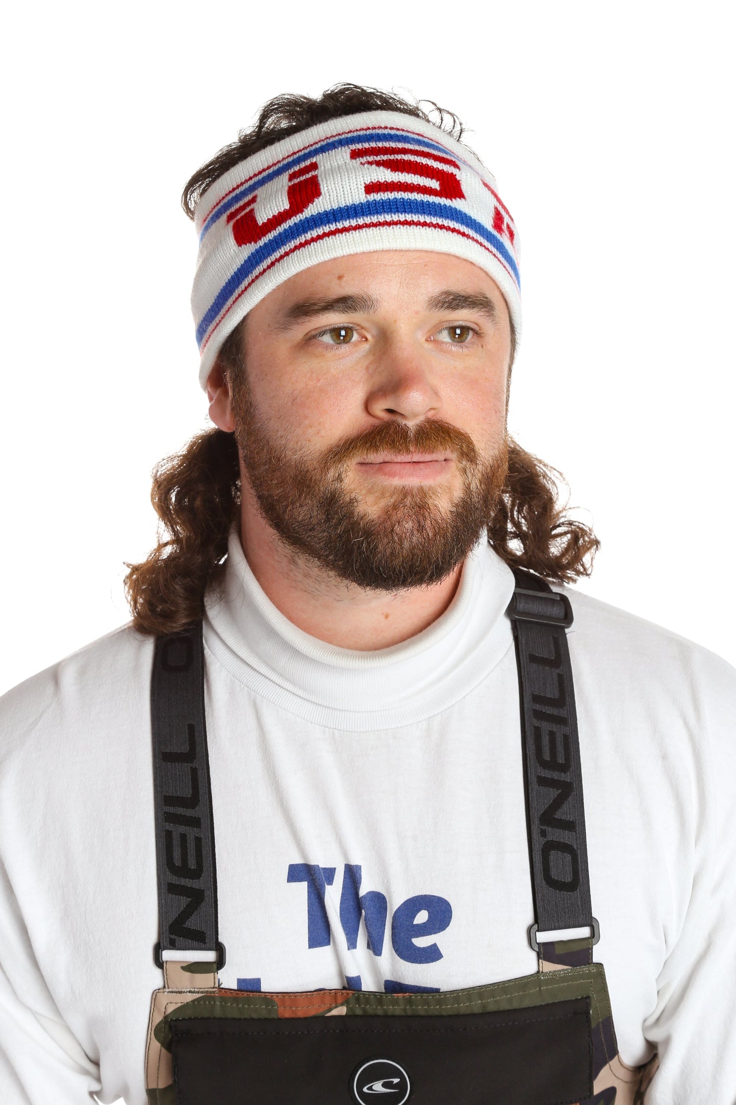 The Salt Lake | White USA Ski Headband