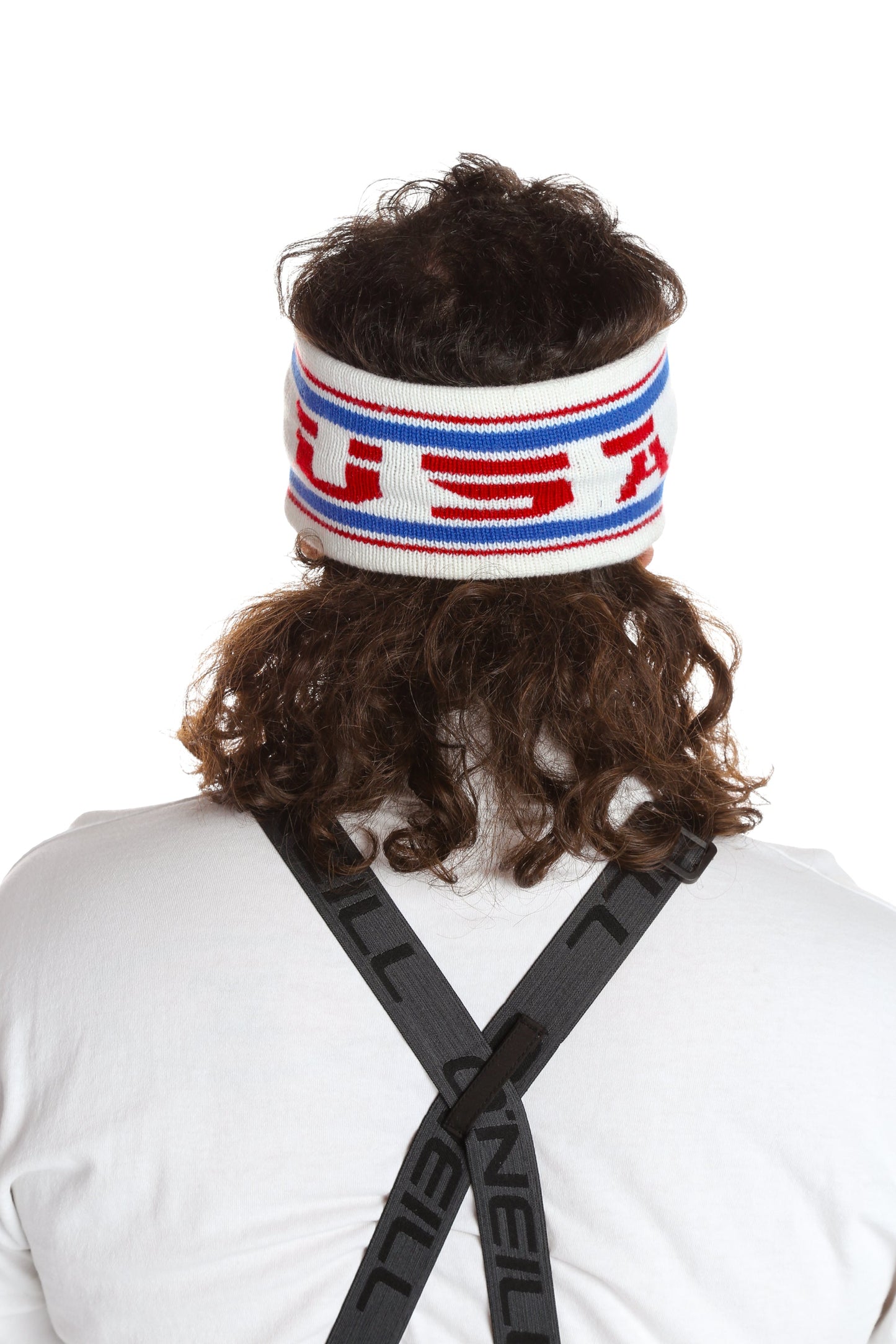 The Salt Lake | White USA Ski Headband