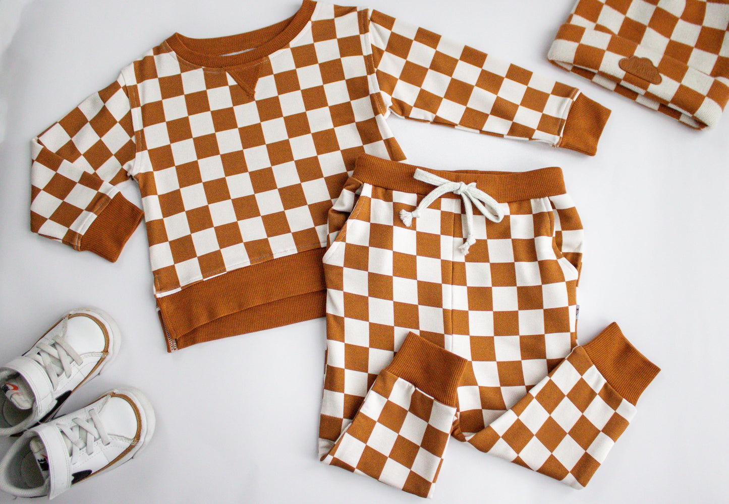 COPPER CHECKERS DREAM JOGGER