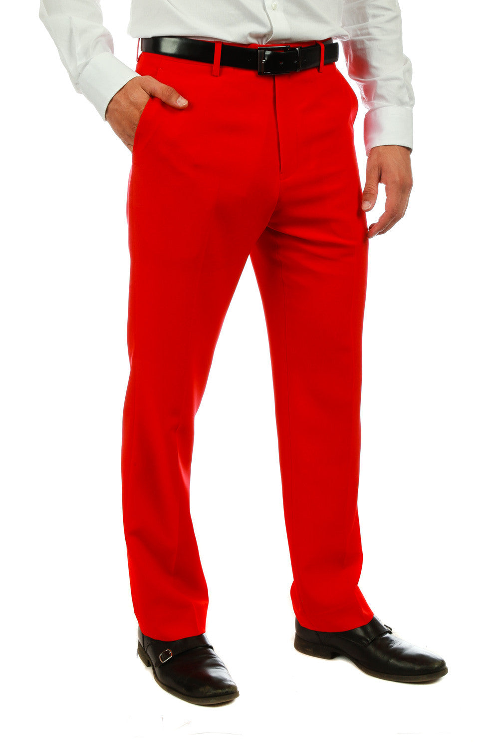 The Red Rockets | Men's Red Suit Pants